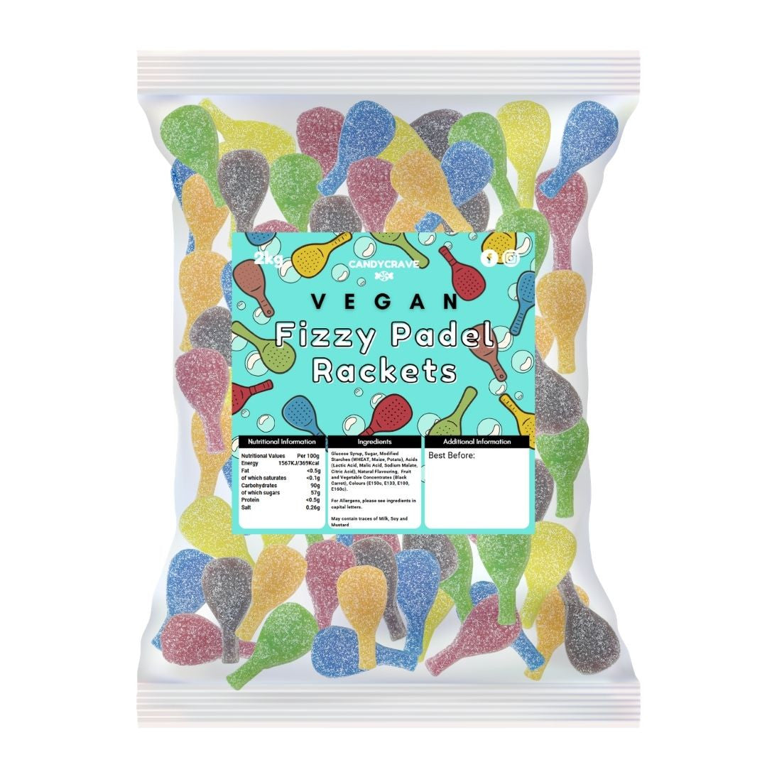 Candycrave Vegan Fizzy Padel Rackets - 2kg
