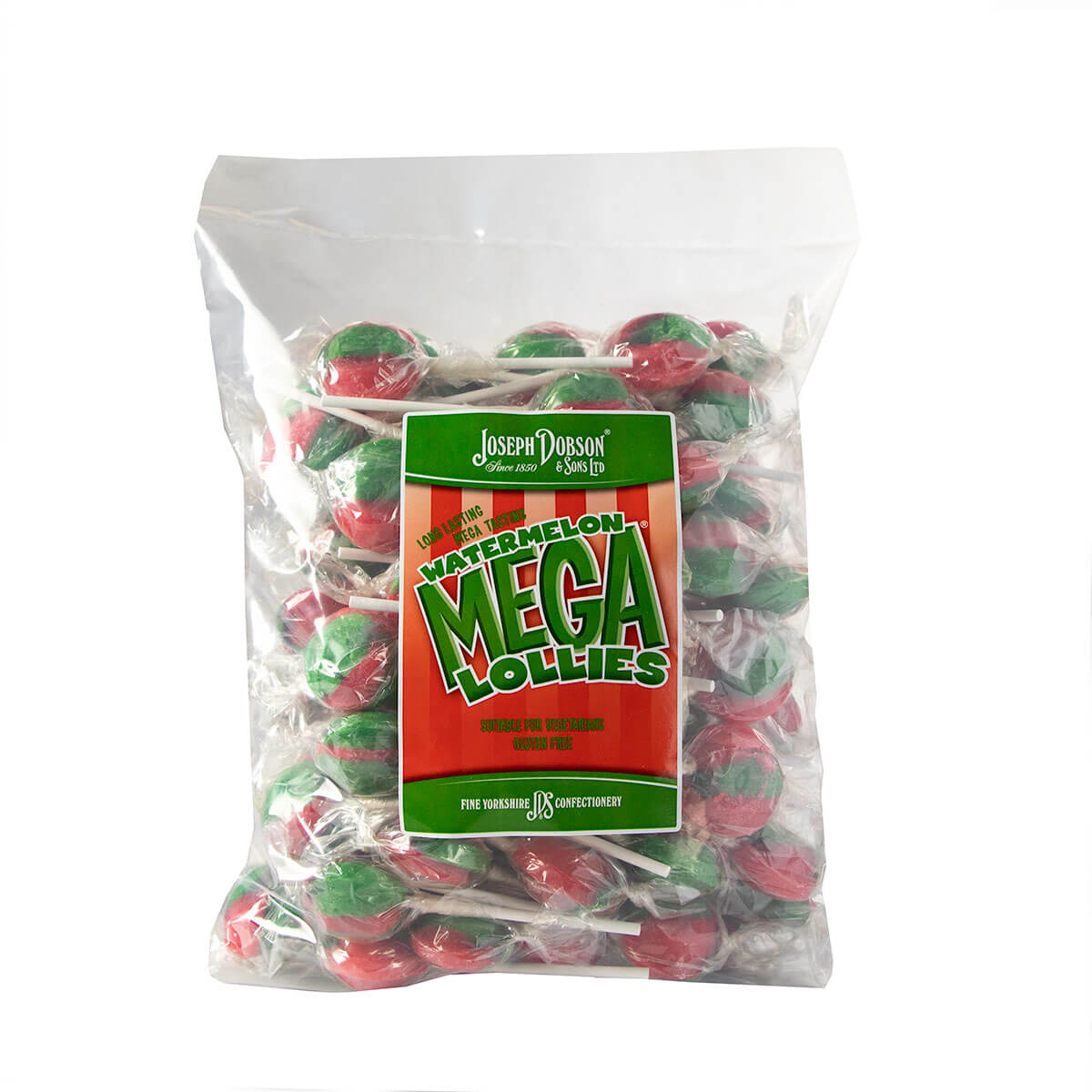 Joseph Dobson Watermelon Mega Lollies - 1.875kg