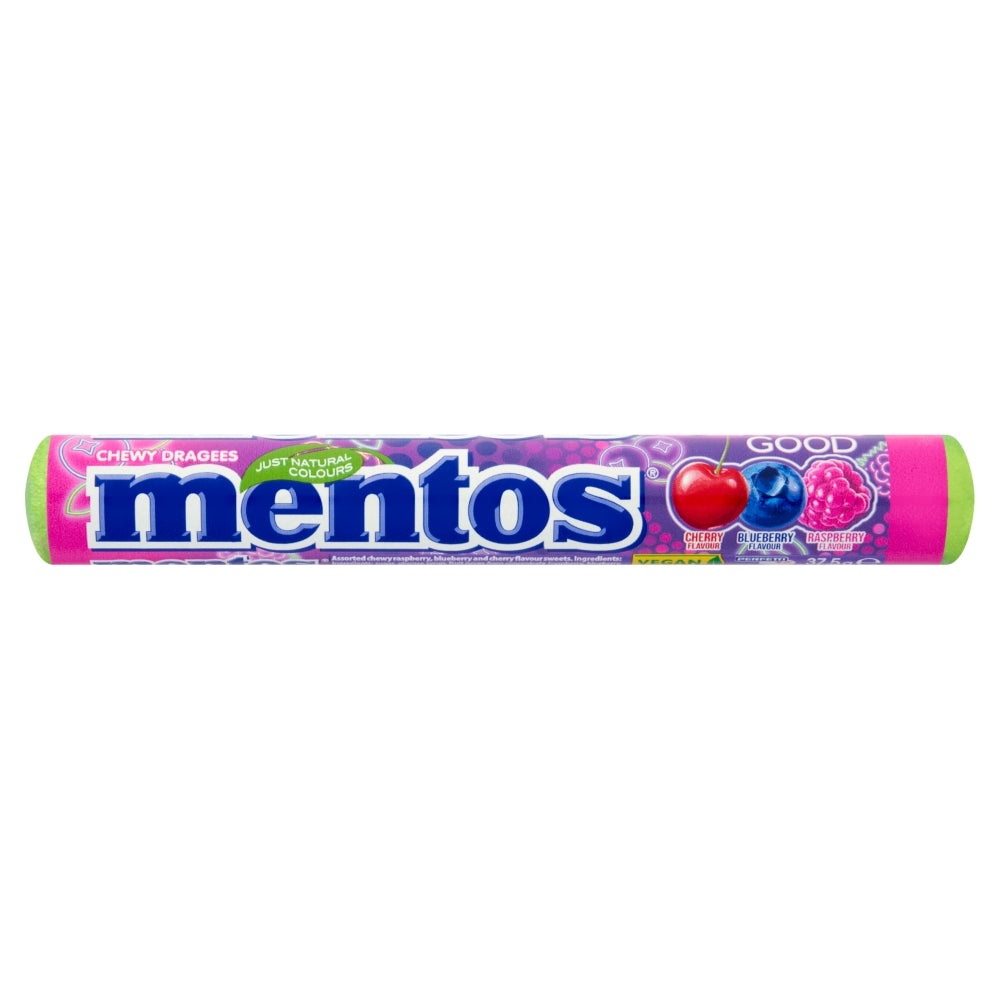 Mentos Feeling Berry Good Chewy Dragees - 40 Count