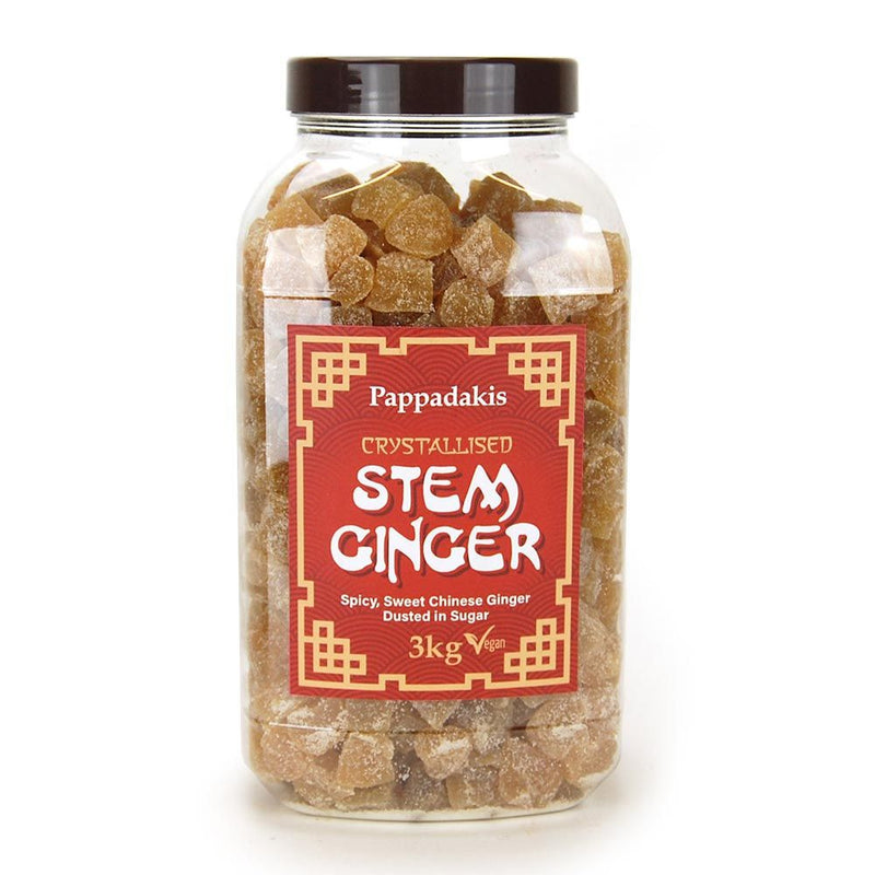 Pappadakis Crystallised Stem Ginger Jar - 3kg