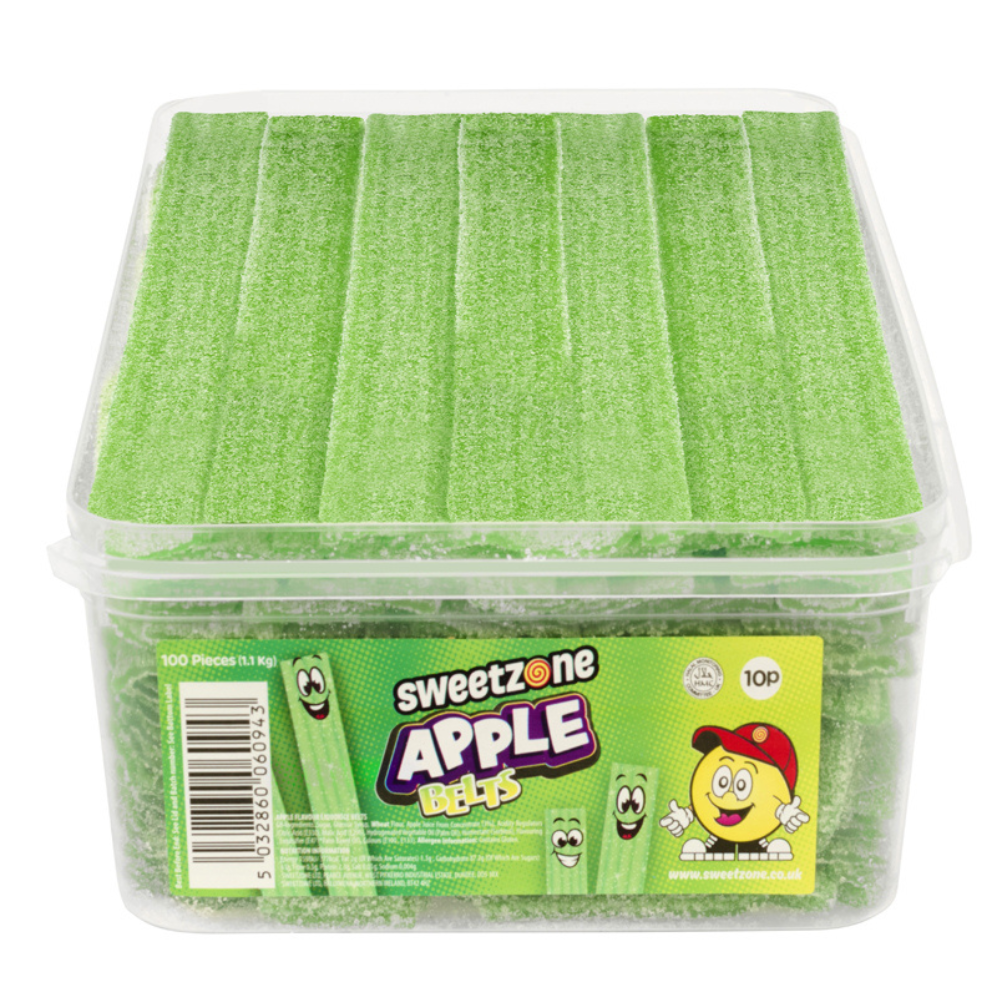Sweetzone Apple Belts - 100 Count