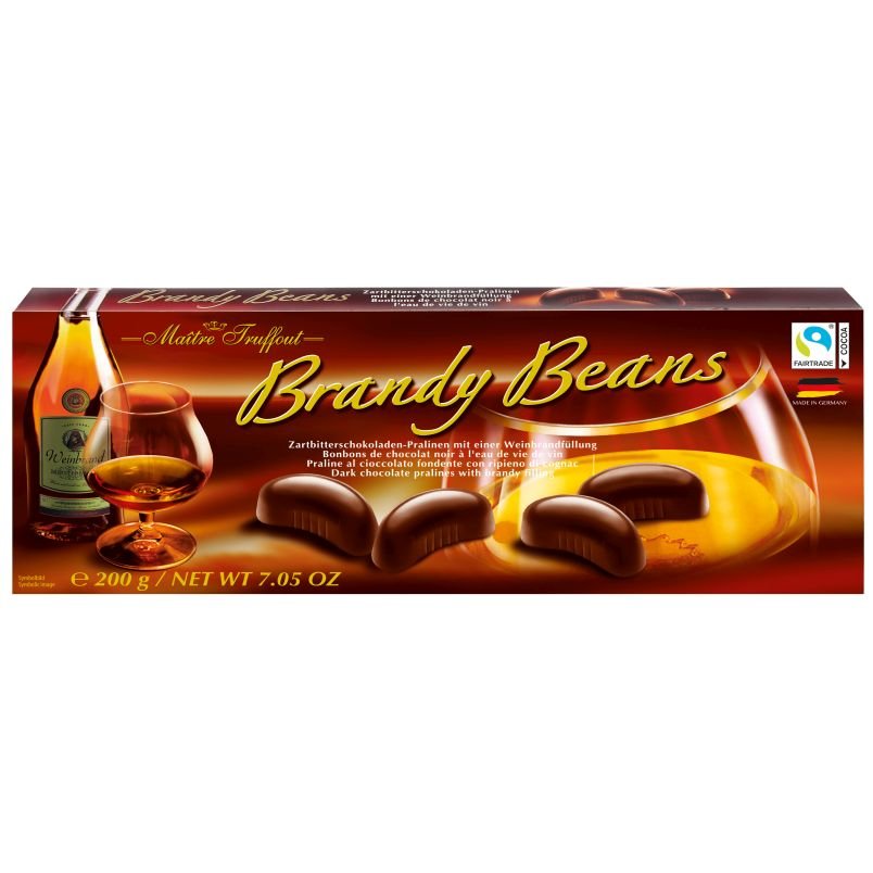 Brandy Beans Gift Box 200g - 12 Count