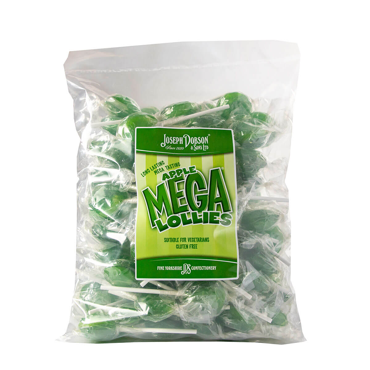 Joseph Dobson Apple Mega Lollies - 1.875kg