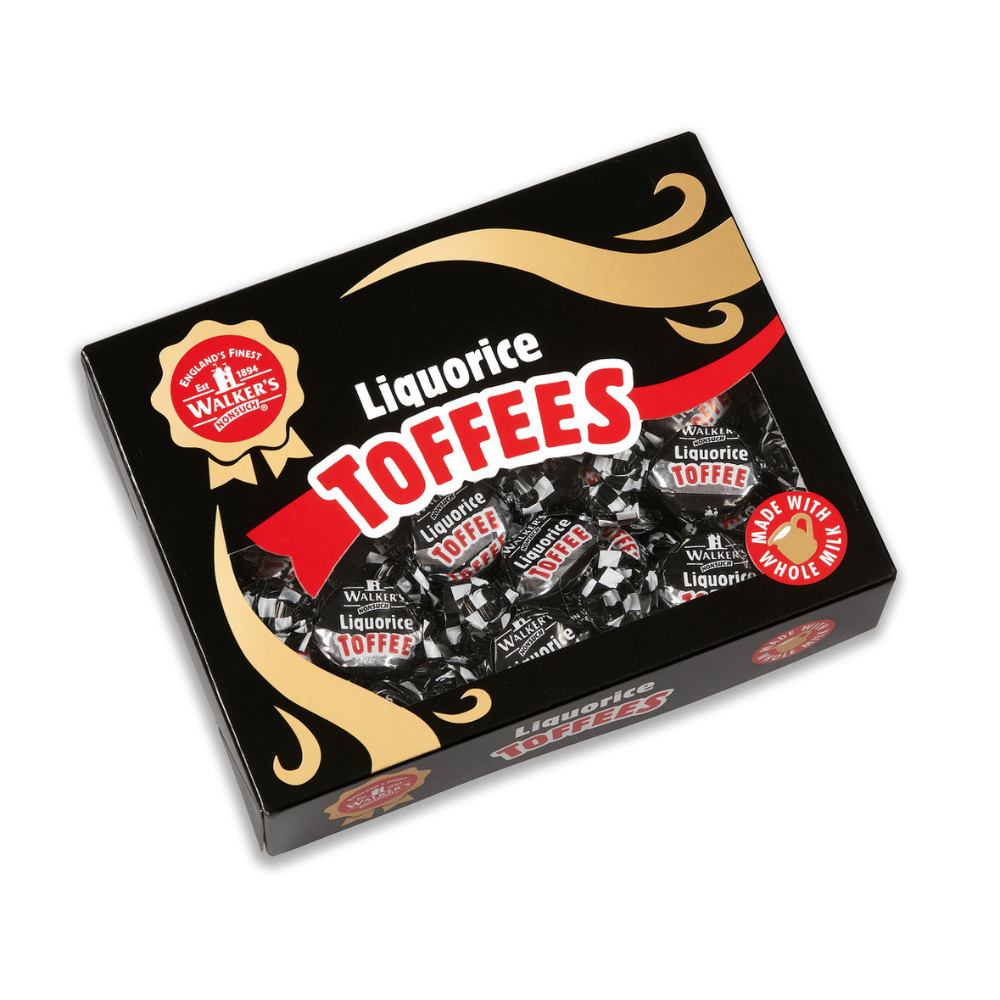 Walkers Liquorice Toffees Gift Box 350g