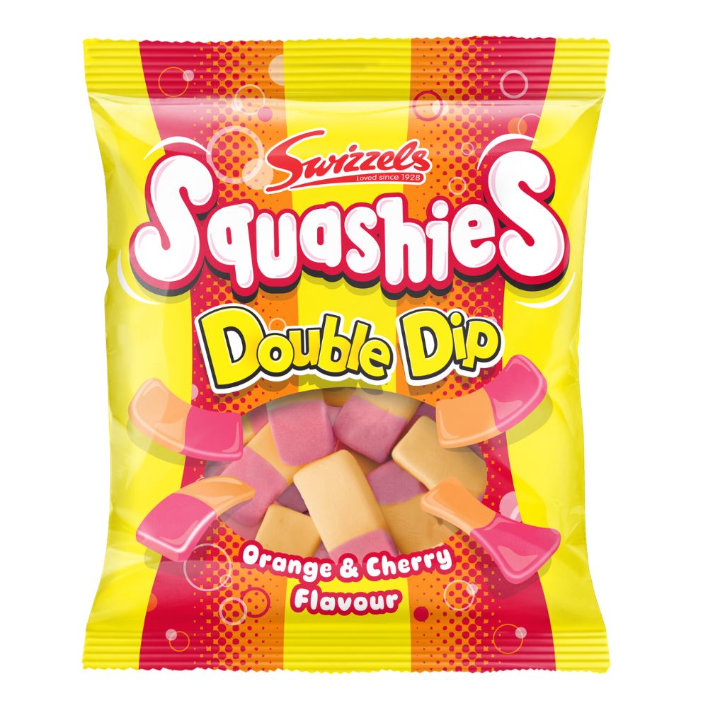 Swizzels Double Dip Squashies 120g - 12 Count
