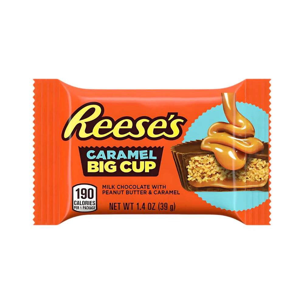Reeses Peanut Butter Caramel Big Cup 39g - 16 Count
