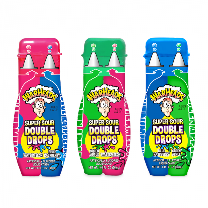 Warheads Super Sour Candy Drops - 24 Count