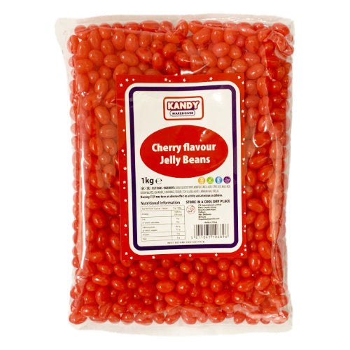 Zed Candy Cherry Jelly Beans - 1kg