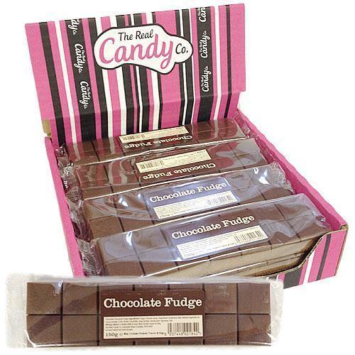 Real Candy Co Chocolate Fudge - 12 Count