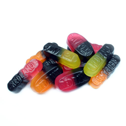 Red Band Liquorice Fruit Duos - 500g
