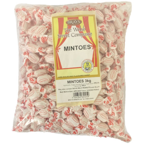 Brays Mintoes Wrapped - 3kg