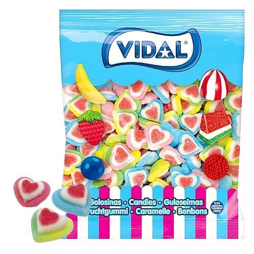Vidal 3D Triple Hearts - 250 Count