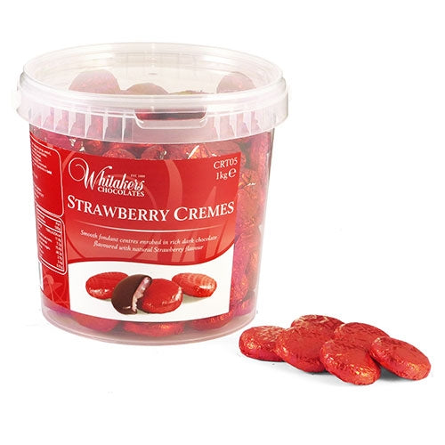 Whitakers Strawberry Cremes - 1kg