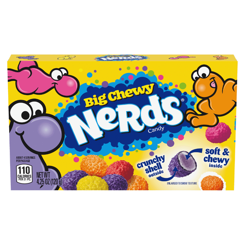 Nerds Big Chewy Theatre Box - 12 Count