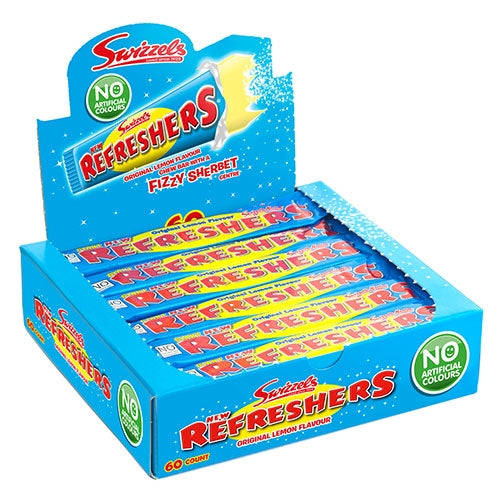 Swizzels Matlow Refreshers Chew Bar - 60 Count