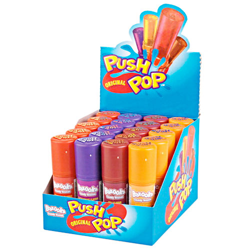 Topps Candy Push Pops - 20 Count