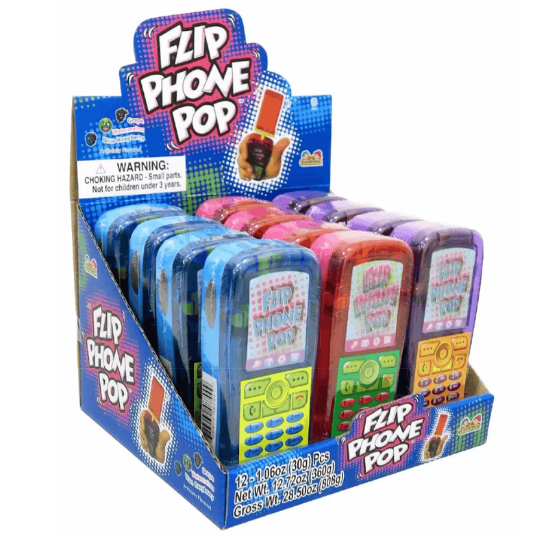Kidsmania Flip Phone Pops - 12 Count