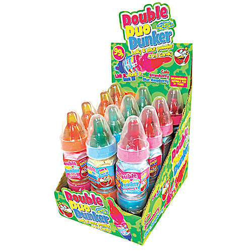 Crazy Candy Factory Double Duo Dunker - 12 Count
