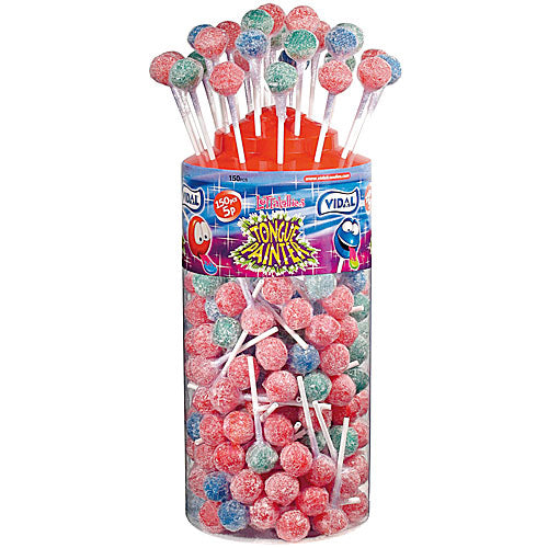 Vidal Tongue Painter Lollipops - 150 Count