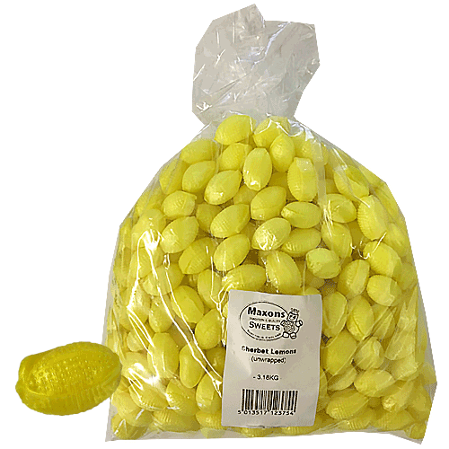 Maxons Unwrapped Sherbet Lemons - 3.18kg
