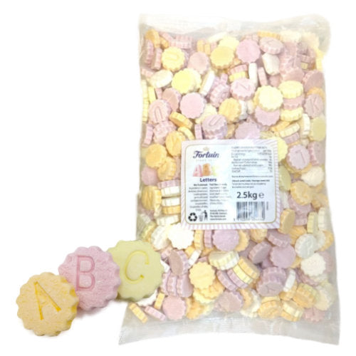 Fortuin ABC Candy Letters - 2.5kg