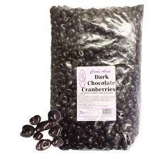 Carol Anne Dark Chocolate Cranberries - 3kg