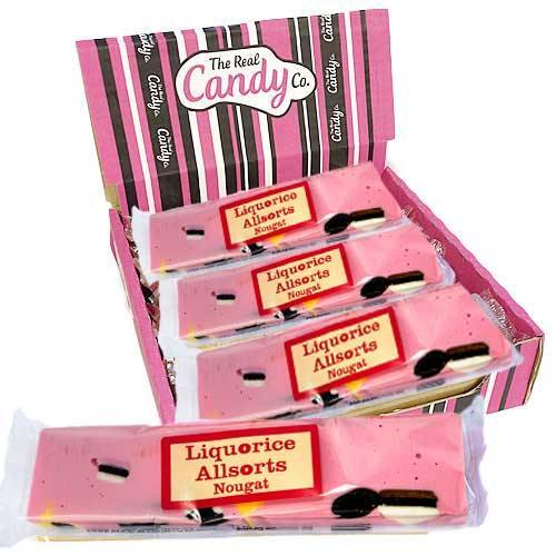 Real Candy Co Liquorice Allsort Nougat - 12 Count