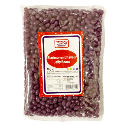 Zed Candy Blackcurrant Jelly Beans - 1kg