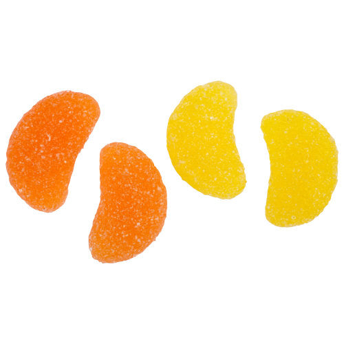 Dulce Plus Halal Orange & Lemon Sour Segments - 1kg