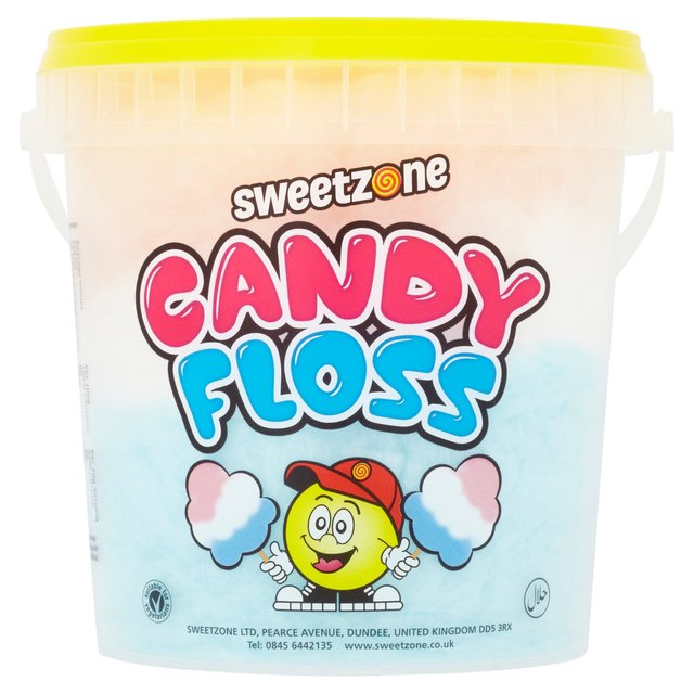 Sweetzone Candy Floss 50g Tubs - 6 Count