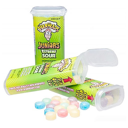 Warheads Mini Extreme Sour Candy Tins - 18 Count
