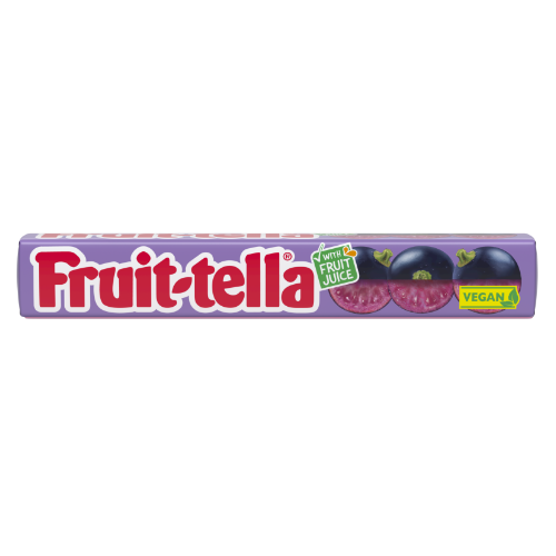 Fruit-tella Blackcurrant Stick Pack 41g - 40 Count