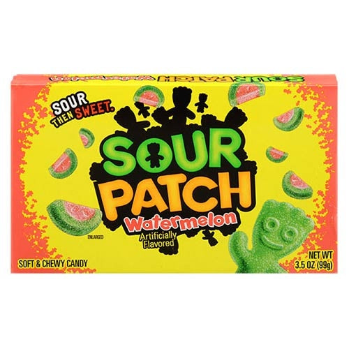 Sour Patch Kids Watermelon Candy Theatre Box - 12 Count
