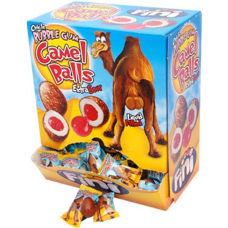 Fini Bubblegum Camel Balls - 200 Count