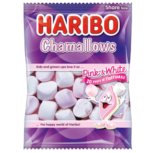 Haribo Chamallows Pink & White - 12 x 140g