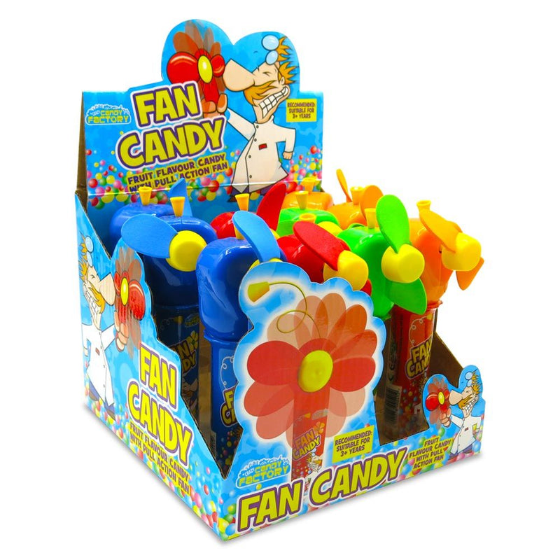 Crazy Candy Factory Fan Candy - 12 Count