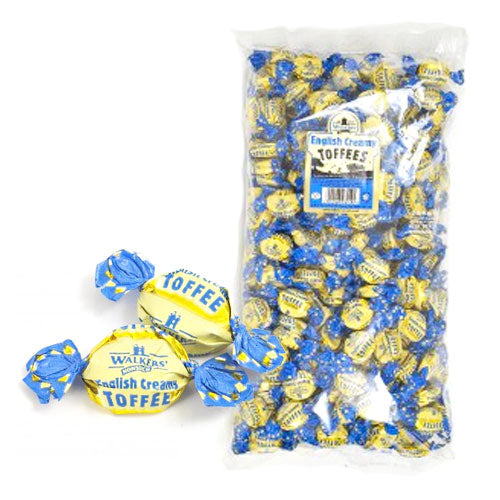 Walkers English Creamy Toffees - 2.5kg