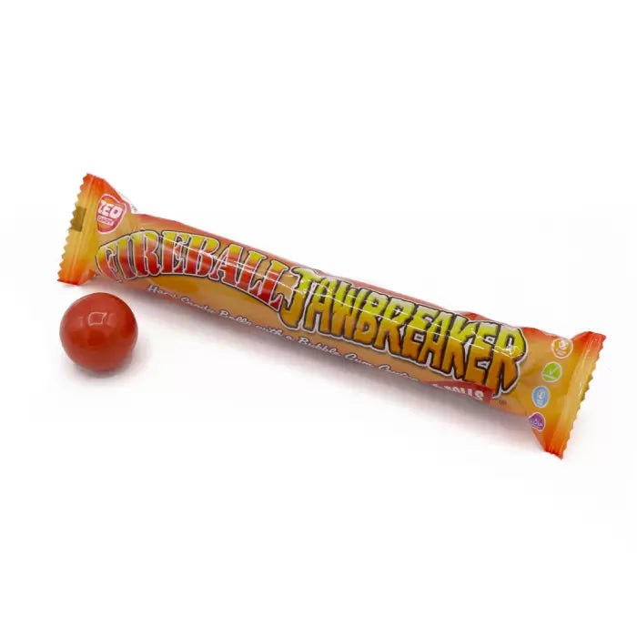 Zed Candy Fireball 6 Ball Jawbreakers - 24 Count