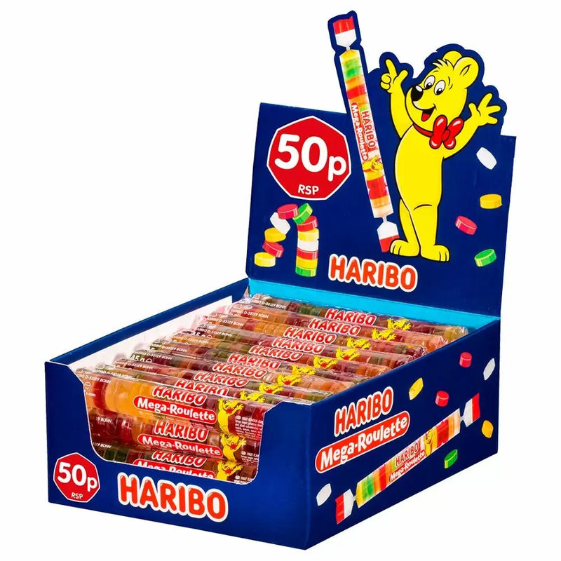 Haribo Mega Roulette Gums 45g - 40 Count