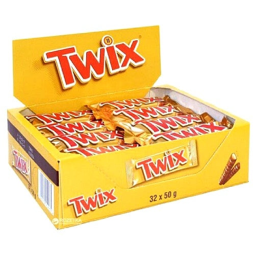 Mars Twix Chocolate Bar - 32 Count