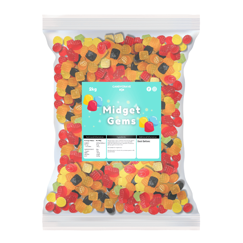 Candycrave Midget Gems - 2kg