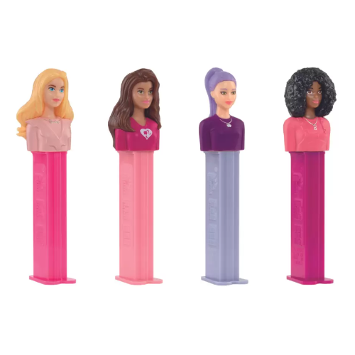 Pez Barbie 1+2 Dispensers - 12 Count