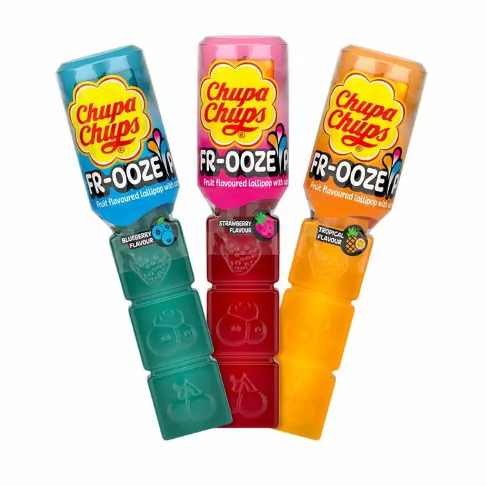 Chupa Chups Fr-Ooze Pops - 12 Count