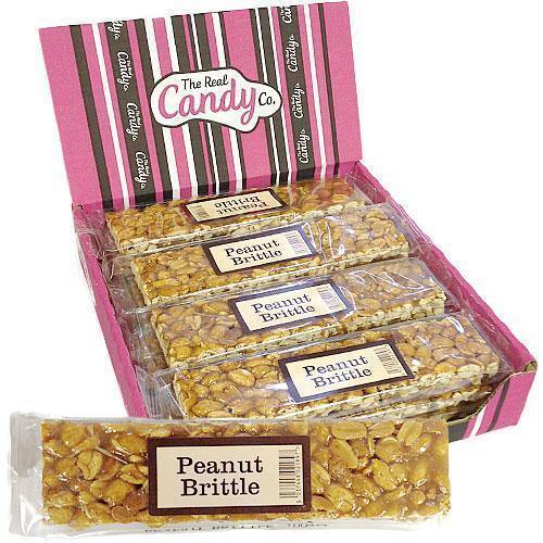 Real Candy Co Peanut Brittle - 12 Count
