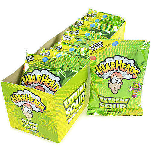 Warheads 1oz Extreme Sour Candy - 12 Count