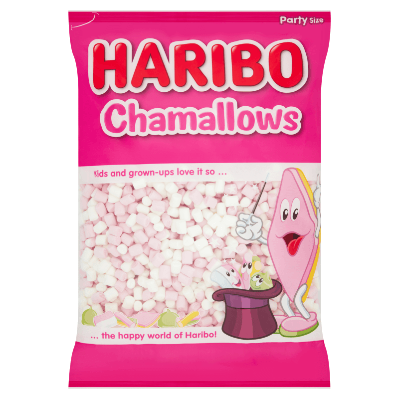 Haribo Mallow Mini Pink & White Chamallows - 1kg