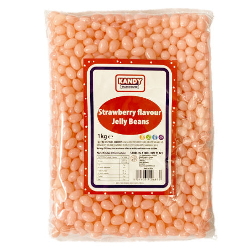 Zed Candy Strawberry Jelly Beans - 1kg