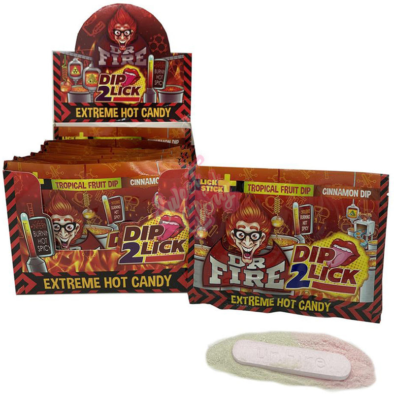 Dr Fire Dip 2 Lick 18g - 24 Count