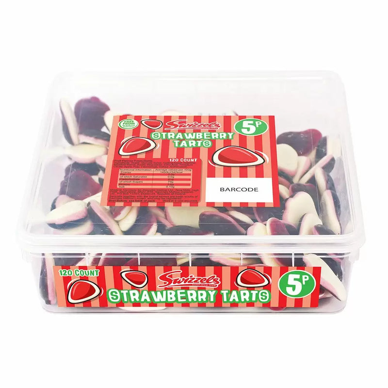 Swizzels Strawberry Tarts - 120 Count