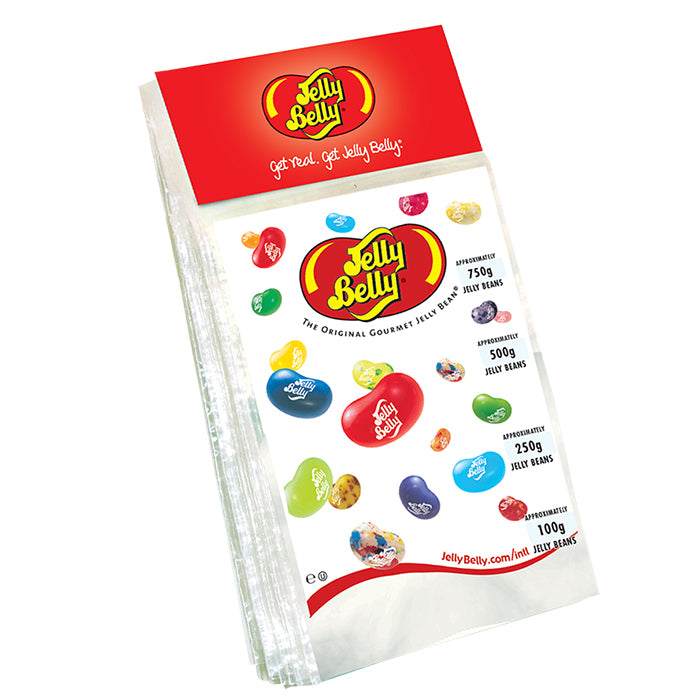 Jelly Belly Tear Off Empty Candy Bags - 1000 Count
